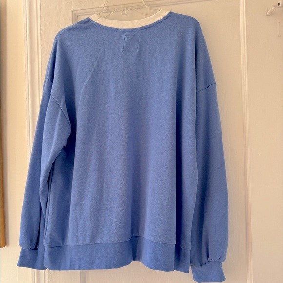 C&C California J'adore La Mer Sweatshirt Coastal Lagenlook - Picture 3 of 7